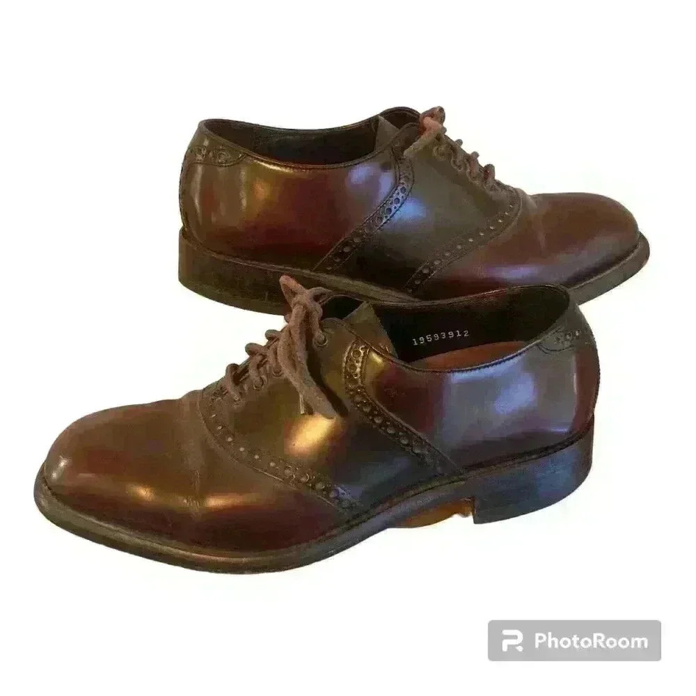 Florsheim Saddle Oxfords Lace Up Loafers Dress Shoes size 9